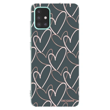 Picasee Samsung Galaxy M31s Hülle - Transparentes Silikon - Viel Liebe
