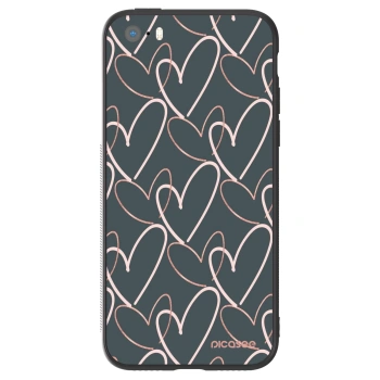 Hülle für Apple iPhone 5/5S/SE - Viel Liebe