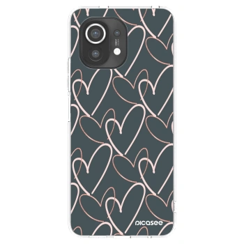 Picasee Xiaomi Mi 11 Hülle - Transparentes Silikon - Viel Liebe