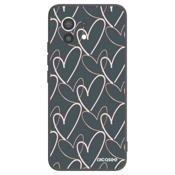 Picasee Xiaomi Mi 11 Hülle - Schwarzes Silikon - Viel Liebe