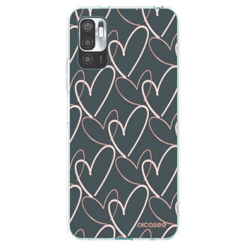 Picasee Xiaomi Redmi Note 10 5G Hülle - Transparentes Silikon - Viel Liebe