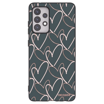 Picasee Samsung Galaxy A52s 5G A528B Hülle - Schwarzes Silikon - Viel Liebe