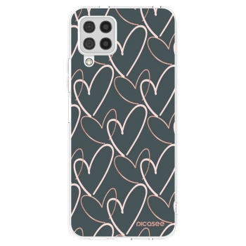 Picasee Samsung Galaxy A22 A225F 4G Hülle - Transparentes Silikon - Viel Liebe
