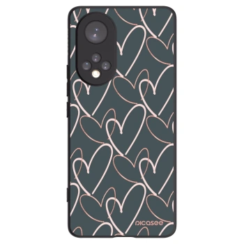 Picasee Honor 50 5G Hülle - Schwarzes Silikon - Viel Liebe