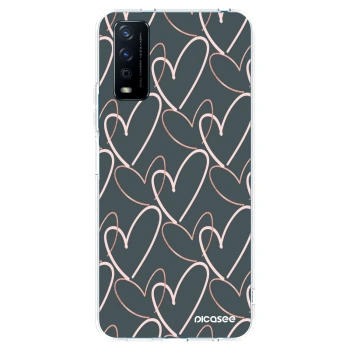 Picasee Vivo Y11s Hülle - Transparentes Silikon - Viel Liebe