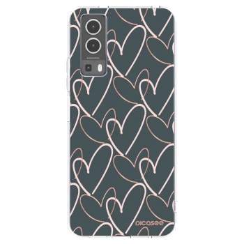 Picasee Vivo Y72 5G Hülle - Transparentes Silikon - Viel Liebe