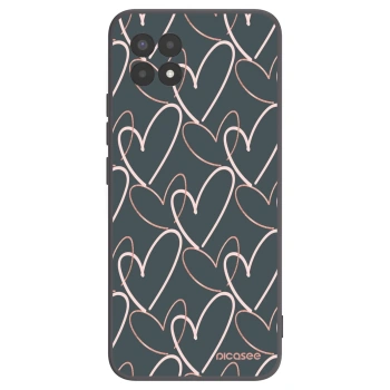 Picasee Realme 8i Hülle - Schwarzes Silikon - Viel Liebe