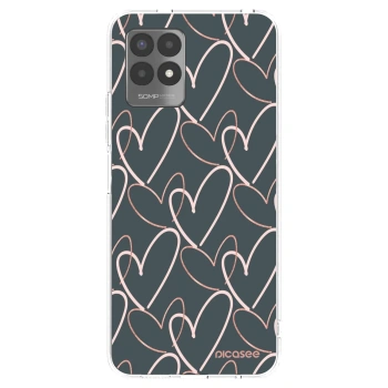 Picasee Realme 8i Hülle - Transparentes Silikon - Viel Liebe