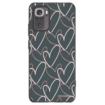 Picasee Xiaomi Redmi Note 11S 4G Hülle - Schwarzes Silikon - Viel Liebe
