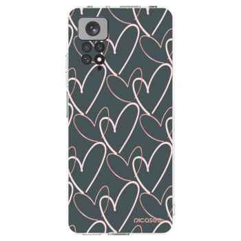 Picasee Xiaomi Redmi Note 11S 4G Hülle - Transparentes Silikon - Viel Liebe