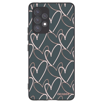 Picasee Samsung Galaxy A53 5G A536 Hülle - Schwarzes Silikon - Viel Liebe