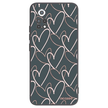 Picasee Xiaomi Poco X4 Pro 5G Hülle - Schwarzes Silikon - Viel Liebe