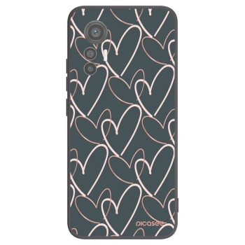 Picasee Xiaomi 12 Lite Hülle - Schwarzes Silikon - Viel Liebe
