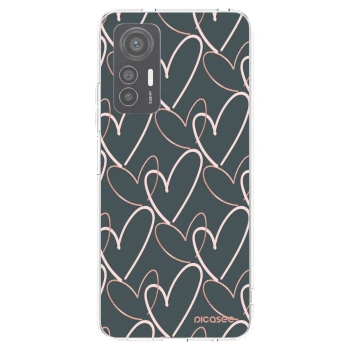 Picasee Xiaomi 12 Lite Hülle - Transparentes Silikon - Viel Liebe