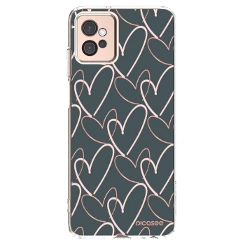 Picasee Motorola Moto G32 Hülle - Transparentes Silikon - Viel Liebe