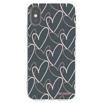 Picasee Apple iPhone X/XS Hülle - Transparentes Silikon - Viel Liebe