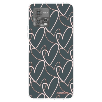 Picasee Motorola Moto G72 Hülle - Transparentes Silikon - Viel Liebe