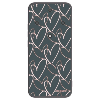 Picasee Honor Magic5 Lite 5G Hülle - Schwarzes Silikon - Viel Liebe