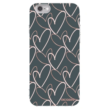 Picasee Apple iPhone 6/6S Hülle - Transparentes Silikon - Viel Liebe