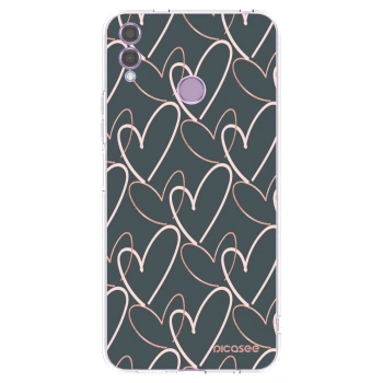 Picasee Honor 8X Hülle - Transparentes Silikon - Viel Liebe