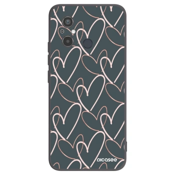 Picasee Xiaomi Redmi 12C Hülle - Schwarzes Silikon - Viel Liebe