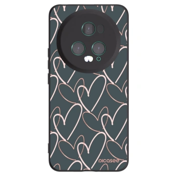 Picasee Honor Magic5 Pro Hülle - Schwarzes Silikon - Viel Liebe