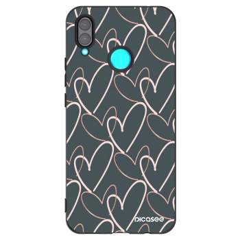 Picasee Huawei Nova 3 Hülle - Schwarzes Silikon - Viel Liebe