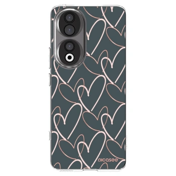 Picasee Honor 90 5G Hülle - Transparentes Silikon - Viel Liebe