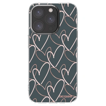 Picasee Apple iPhone 15 Pro Hülle - Transparentes Silikon - Viel Liebe