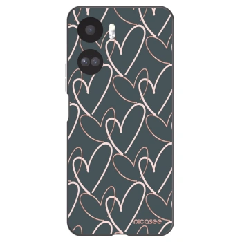 Picasee Honor 90 Lite 5G Hülle - Schwarzes Silikon - Viel Liebe