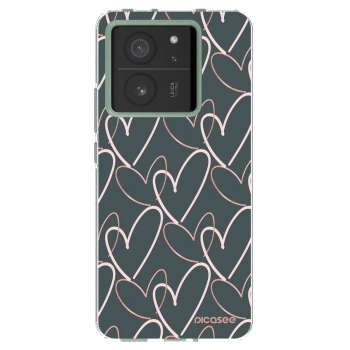 Picasee Xiaomi 13T Pro Hülle - Transparentes Silikon - Viel Liebe