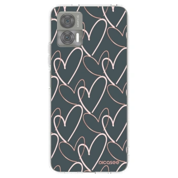 Picasee Motorola Edge 30 Neo Hülle - Transparentes Silikon - Viel Liebe