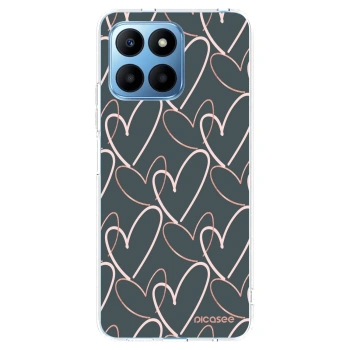 Picasee Honor 70 Lite Hülle - Transparentes Silikon - Viel Liebe