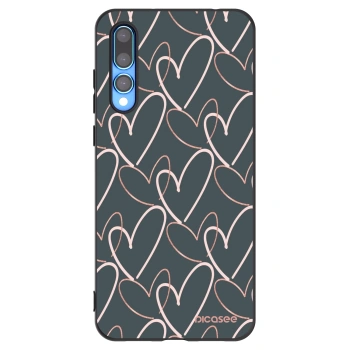 Picasee Huawei P20 Pro Hülle - Schwarzes Silikon - Viel Liebe