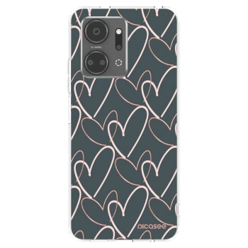 Picasee Honor X7a Hülle - Transparentes Silikon - Viel Liebe