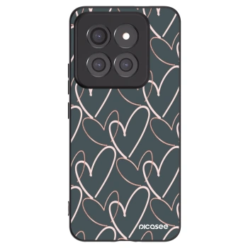 Picasee Xiaomi 14 Pro Hülle - Schwarzes Silikon - Viel Liebe