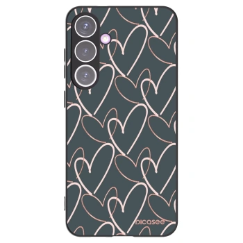 Picasee Samsung Galaxy S24+ S926B 5G Hülle - Schwarzes Silikon - Viel Liebe