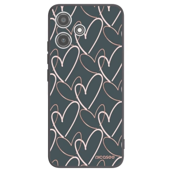 Picasee Xiaomi Redmi 12 5G Hülle - Schwarzes Silikon - Viel Liebe