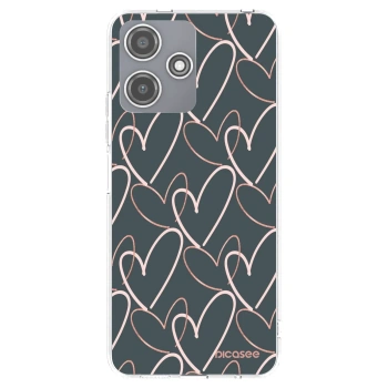 Picasee Xiaomi Redmi 12 5G Hülle - Transparentes Silikon - Viel Liebe