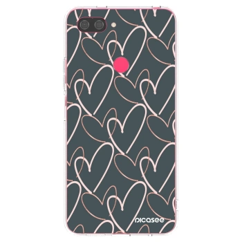 Picasee Xiaomi Mi 8 Lite Hülle - Transparentes Silikon - Viel Liebe
