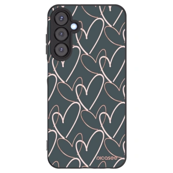 Picasee Samsung Galaxy A25 A256B 5G Hülle - Schwarzes Silikon - Viel Liebe