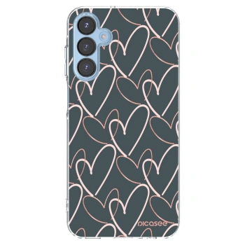 Picasee Samsung Galaxy A15 A156B 5G Hülle - Transparentes Silikon - Viel Liebe