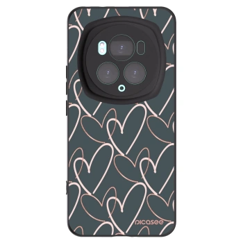 Picasee Honor Magic6 Pro Hülle - Schwarzes Silikon - Viel Liebe