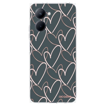 Picasee Realme C33 (2023) Hülle - Transparentes Silikon - Viel Liebe