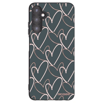 Picasee Samsung Galaxy A05s A057G Hülle - Schwarzes Silikon - Viel Liebe