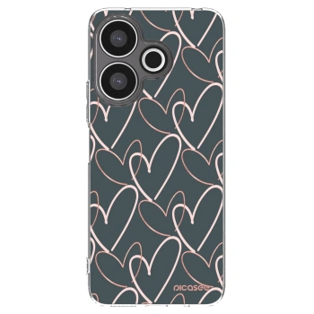 Picasee Xiaomi Redmi 13 4G Hülle - Transparentes Silikon - Viel Liebe