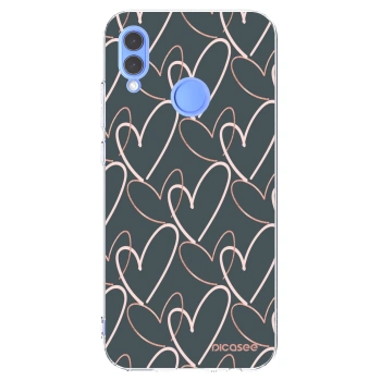 Picasee Honor 10 Lite Hülle - Transparentes Silikon - Viel Liebe