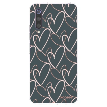 Picasee Xiaomi Mi 9 Hülle - Transparentes Silikon - Viel Liebe