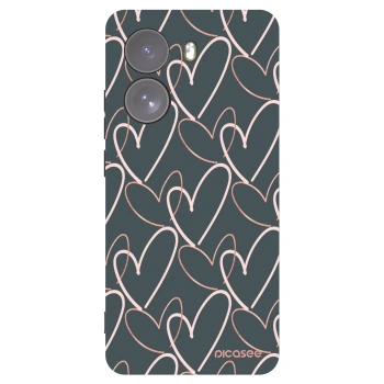 Picasee Xiaomi Poco X7 Hülle - Schwarzes Silikon - Viel Liebe