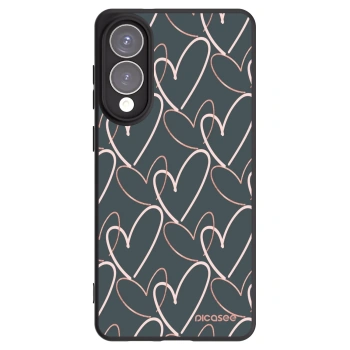 Picasee Samsung Galaxy S25 Edge 5G Hülle - Schwarzes Silikon - Viel Liebe
